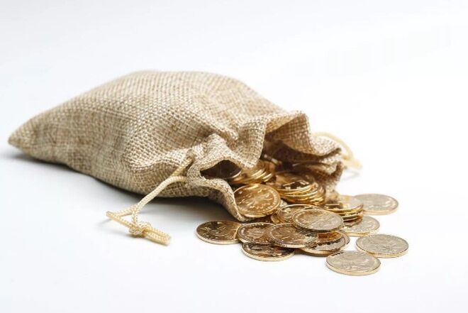 Sac d'argent